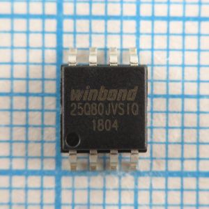 25Q80JVSIQ - Flash память с последовательным интерфейсом объемом 8Mbit