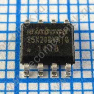W25X20BV W25X20BVNIG - Flash память с последовательным интерфейсом SPI объемом 2Mbit