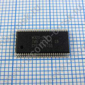 W320-04X TSOP56 - 200-MHz Spread Spectrum Clock Synthesizer/Driver with Differential CPU Outputs