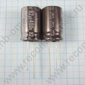 82uF 400v 400v82uF 16x26 - Электролитический конденсатор